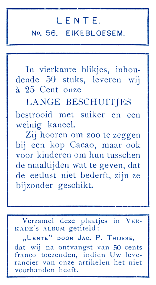 Eikebloesem.