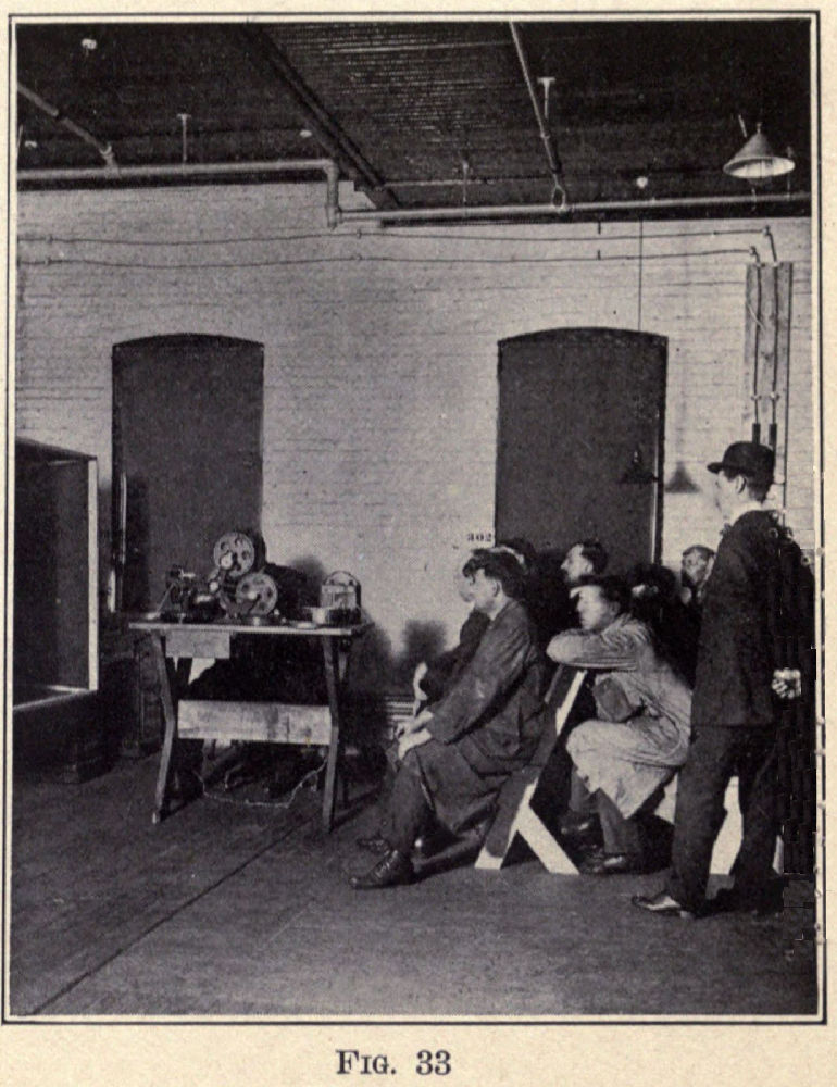 Fig 33 - meetings of the Foreman’s Club to examine least fatigue methods