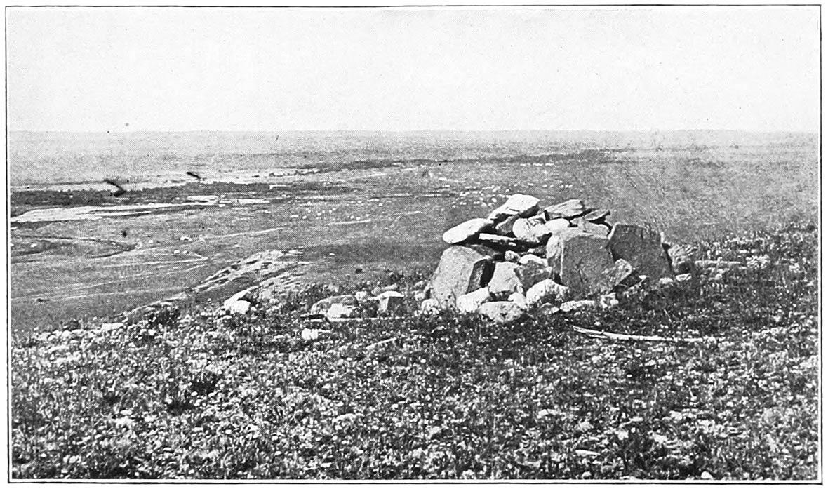 A GRAVE ON A HILLTOP