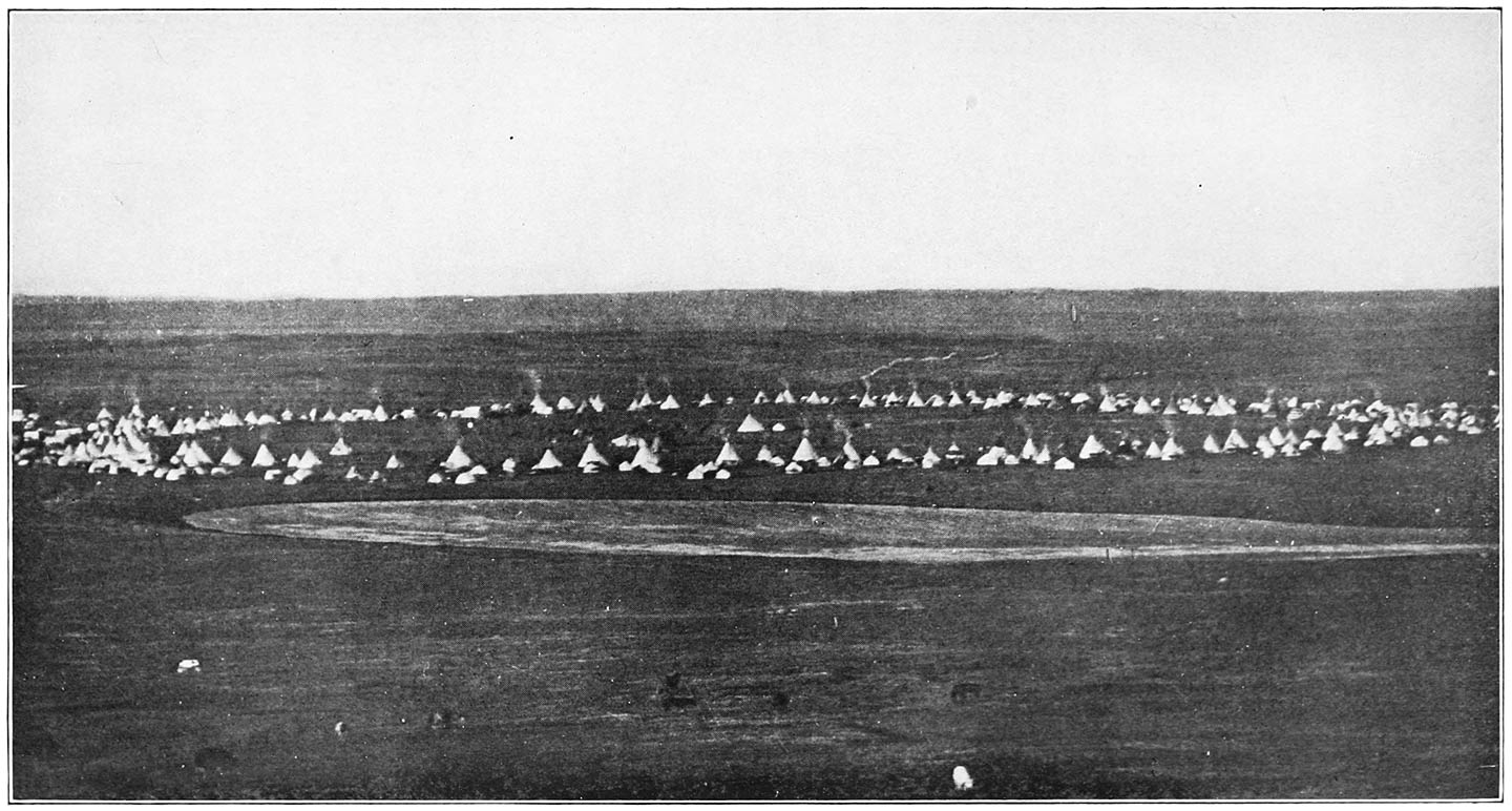 CIRCLE CAMP OF THE BLACKFOOT