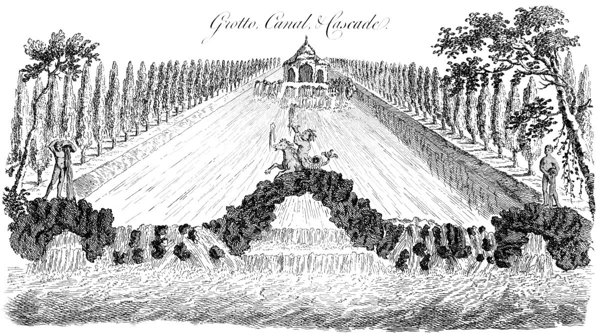 Grotto, Canal, & Cascade.