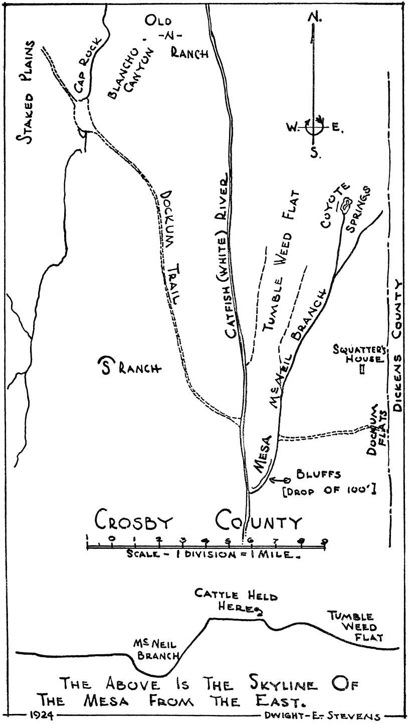 STAMPEDE MESA, CROSBY COUNTY, TEXAS