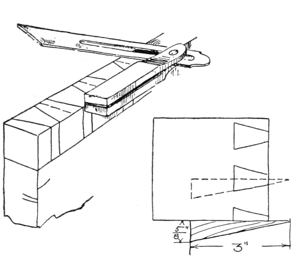 Dovetail joint construction