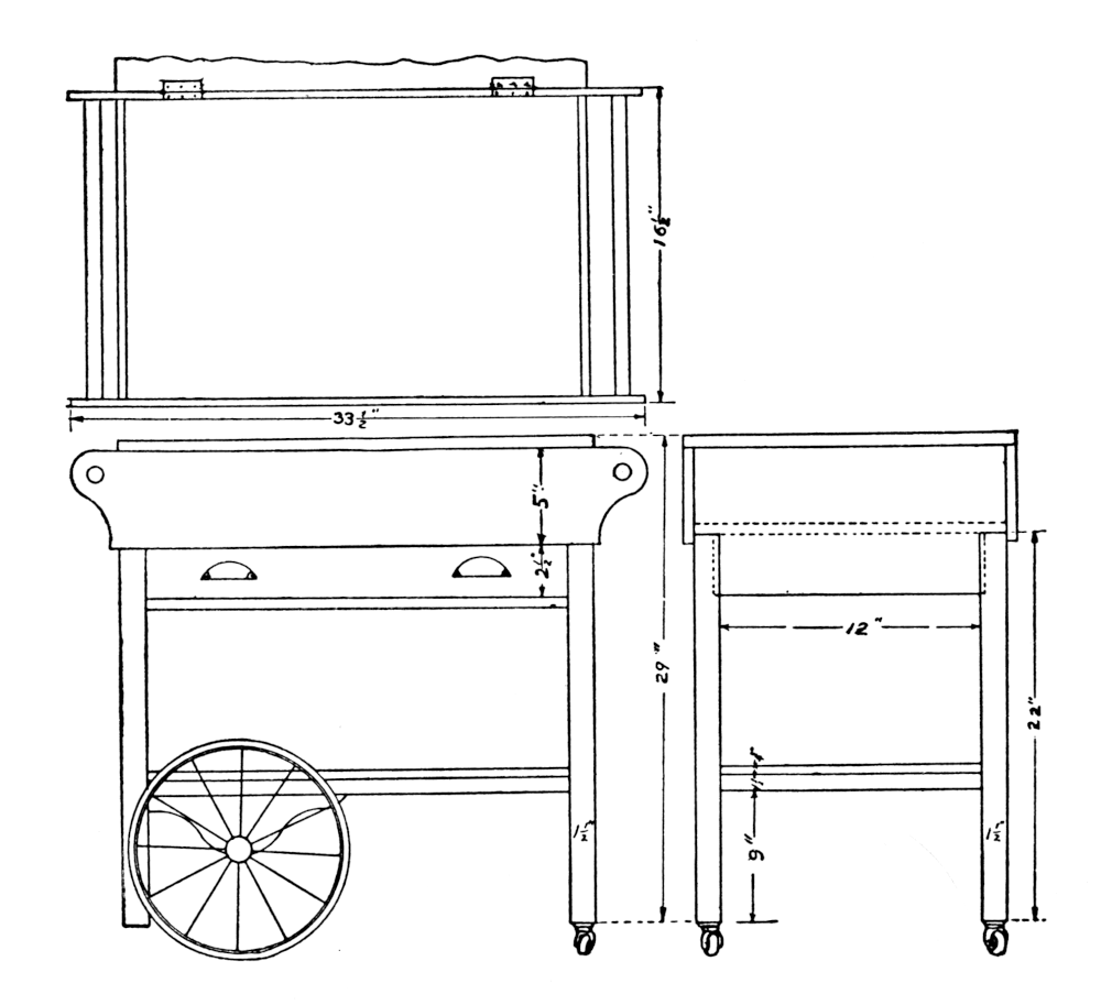 roll cart plans