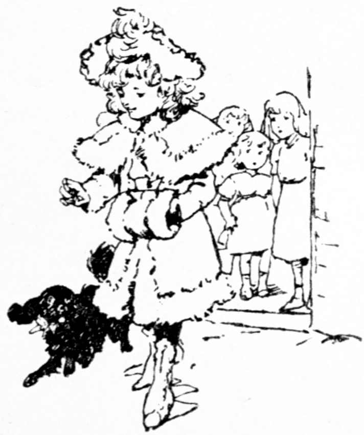 Girl and dog