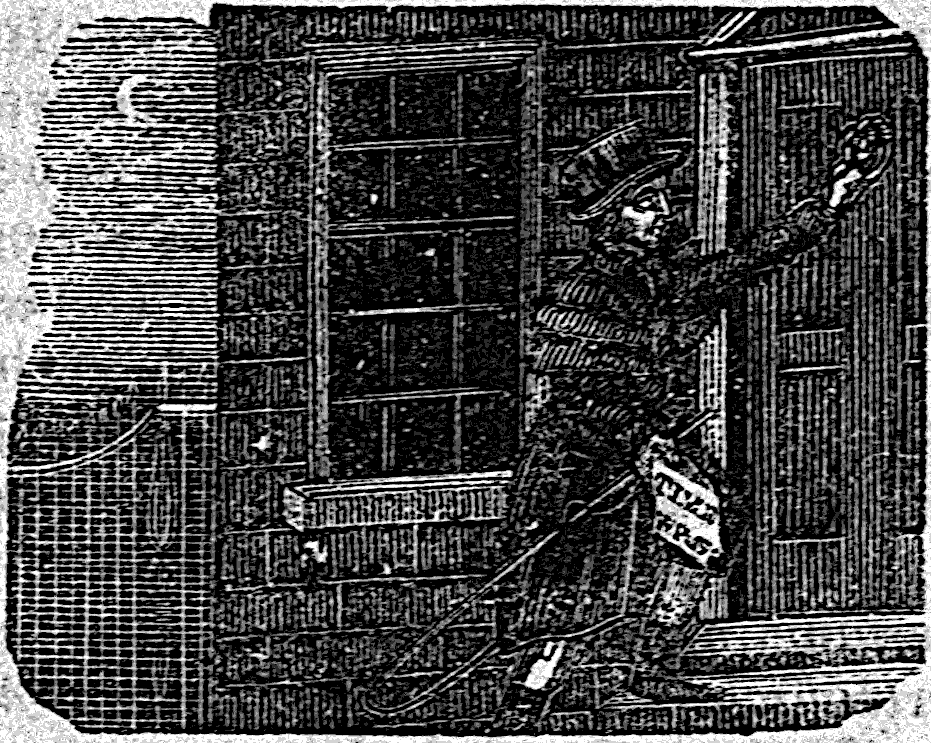 Messenger knocks on the door