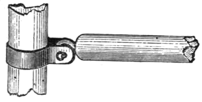 the mainboom to mast attachment