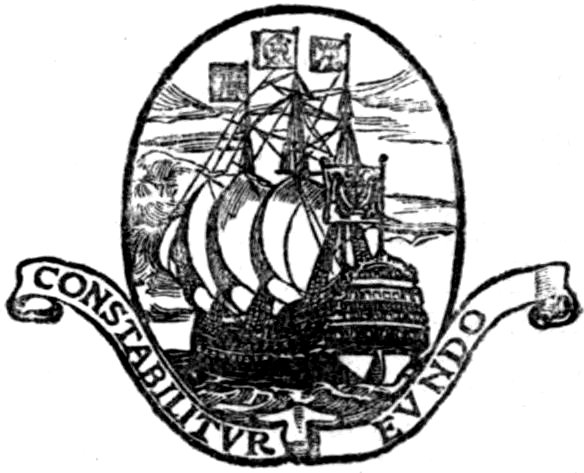 Publisher's colophon showing a sailing ship within an oval emblem and the text 'Edinburgh: T. and A. Constable, Printers to Her Majesty'