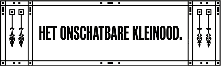 HET ONSCHATBARE KLEINOOD.